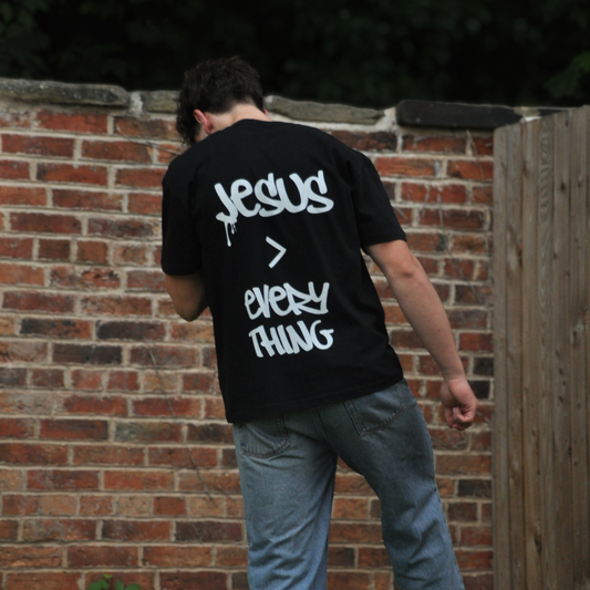 Jesus  > Everything Black Unisex T-shirt