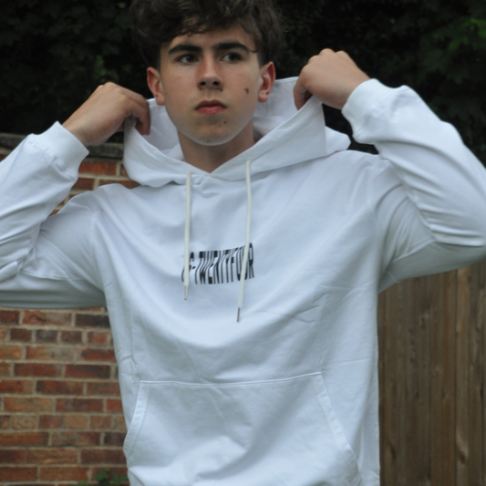 'Jesus Loves you' White Unisex Hoodie