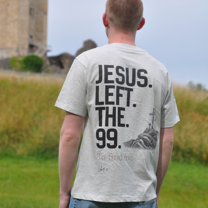 'He left the 99'  Grey Unisex T-shirt