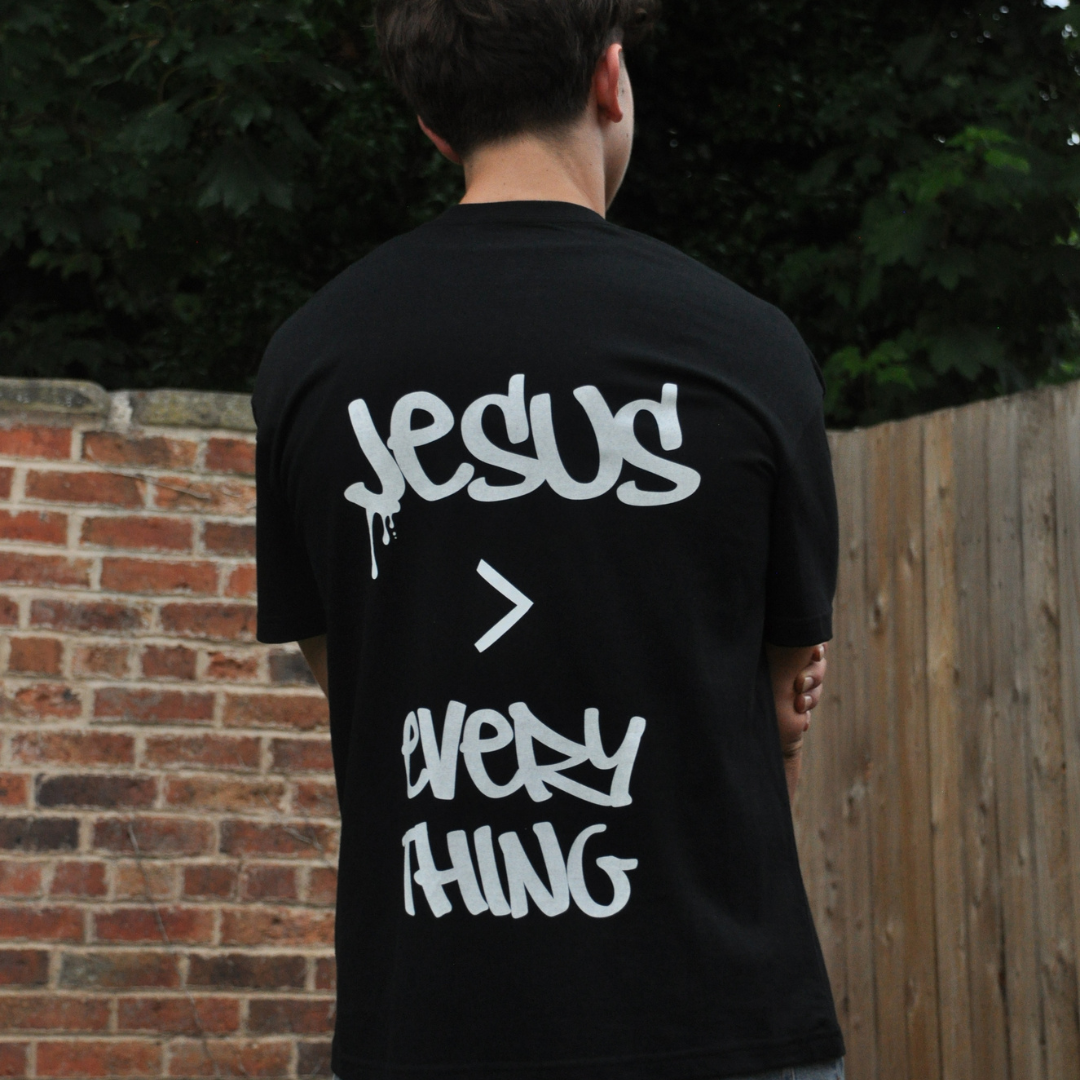Jesus  > Everything Black Unisex T-shirt