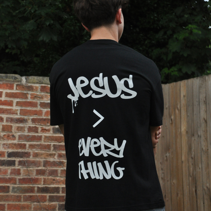 Jesus  > Everything Black Unisex T-shirt
