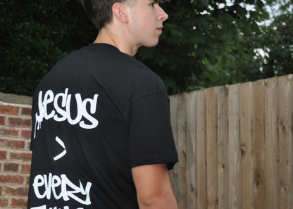 Jesus  > Everything Black Unisex T-shirt