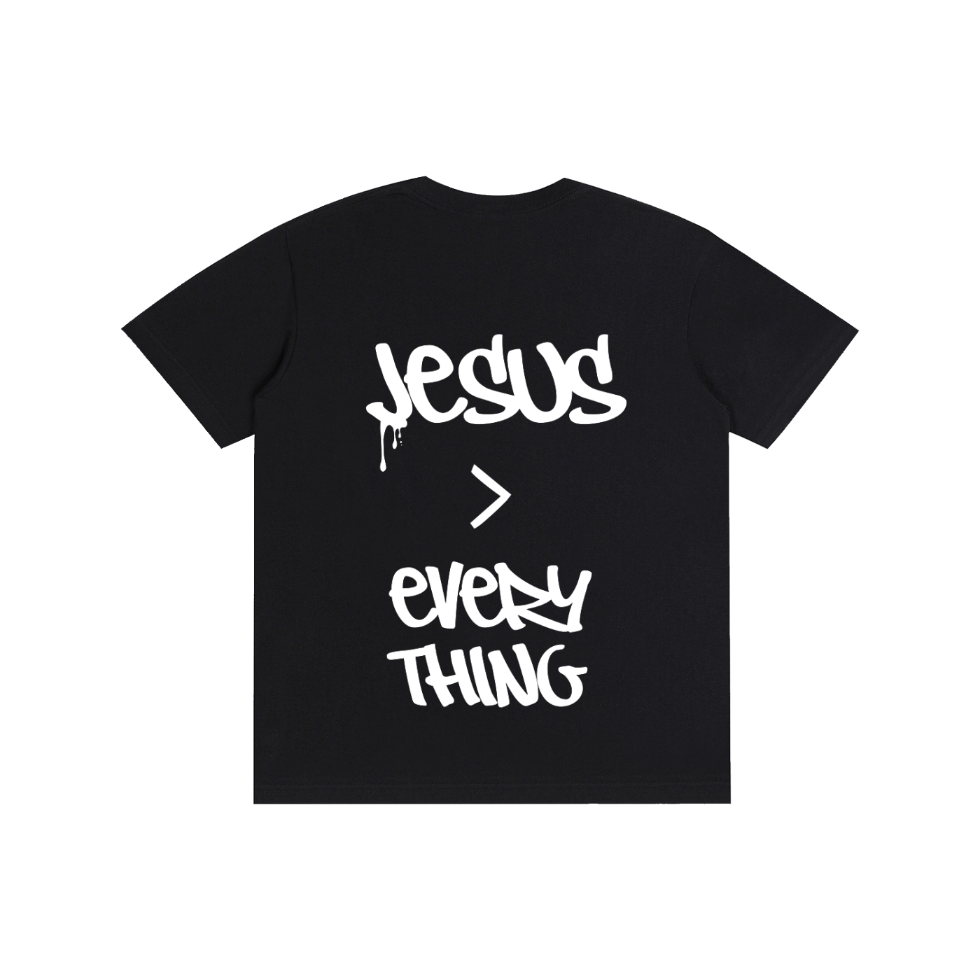Jesus  > Everything Black Unisex T-shirt