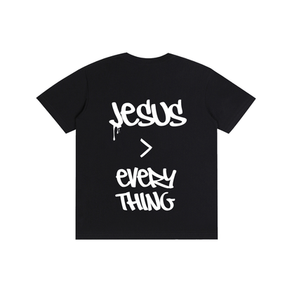 Jesus  > Everything Black Unisex T-shirt